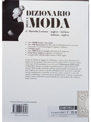 Libro - DIZIONARIO DELLA MODA