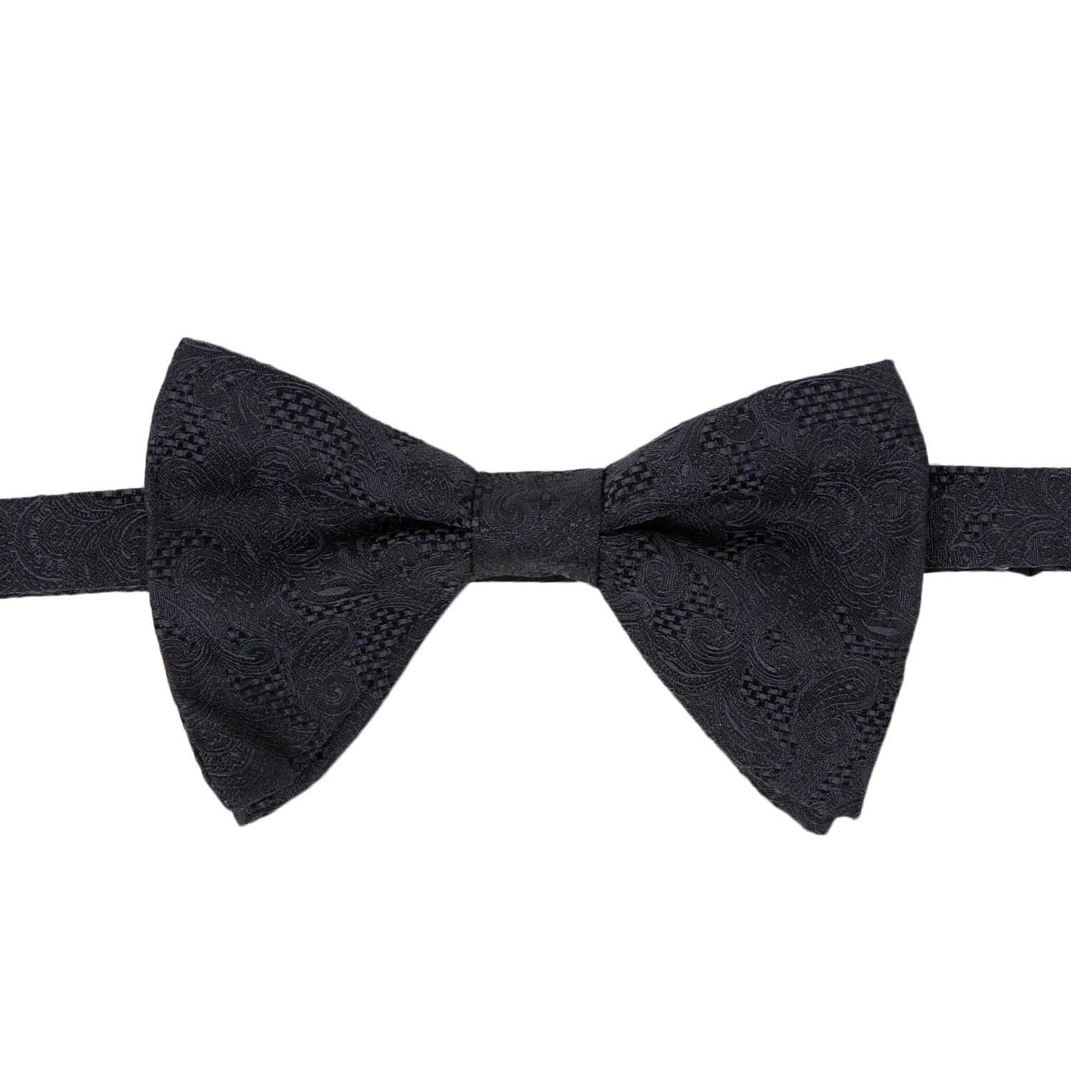 Fascia e Papillon - BLACK JACQUARD PRE-TIED CLASSIC