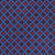 Cravatta in Seta - DUSTY BLUE PATTERNS SQUARE