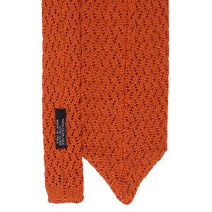 Cravatta in Maglia - ORANGE V POINT