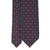 Cravatta in Seta - NAVY BLUE PATTERNS ROUND