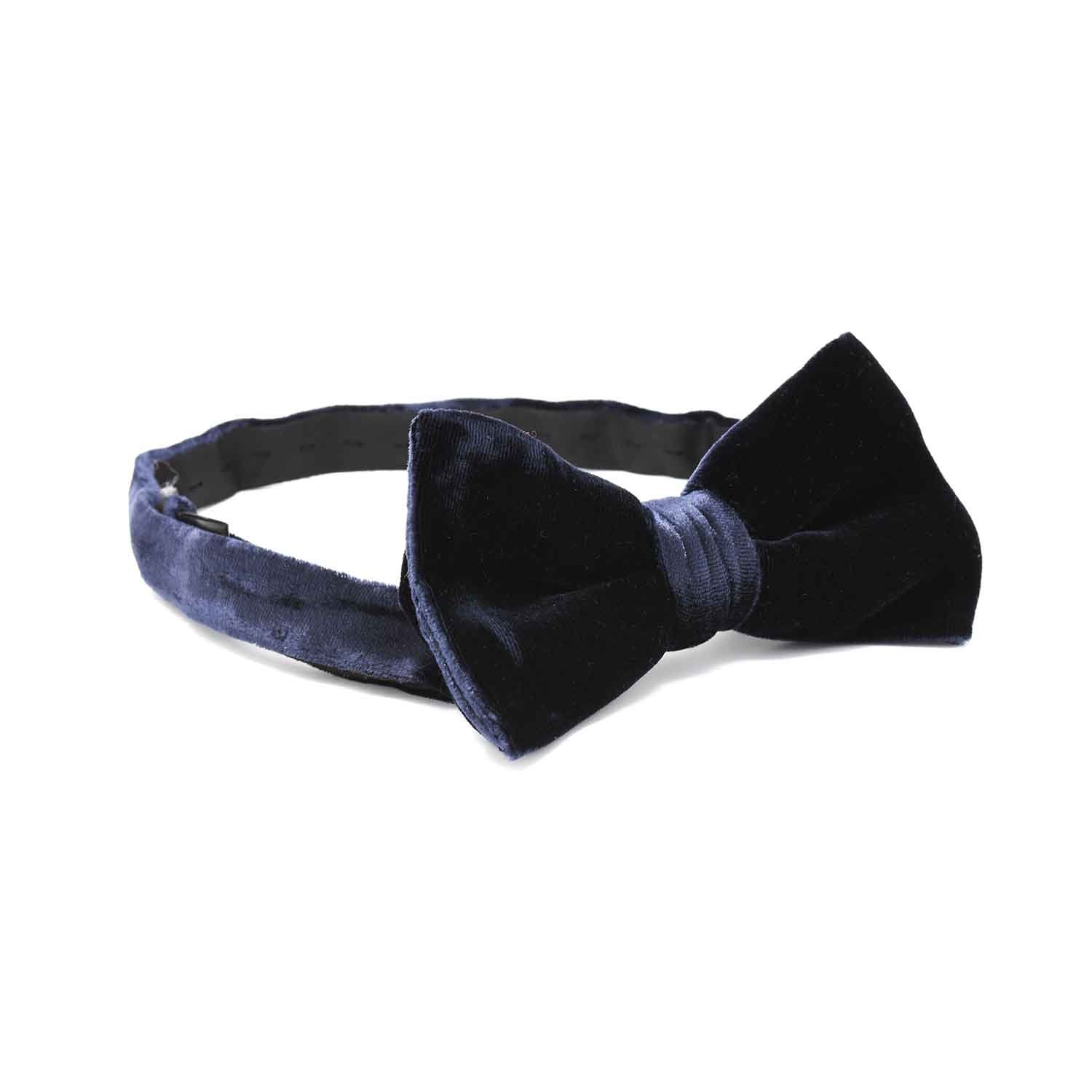 Papillon in Velluto - BLUE PRE-TIED CLASSIC