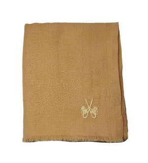 Sciarpa in Cashmere – MUSTARD DIAMOND