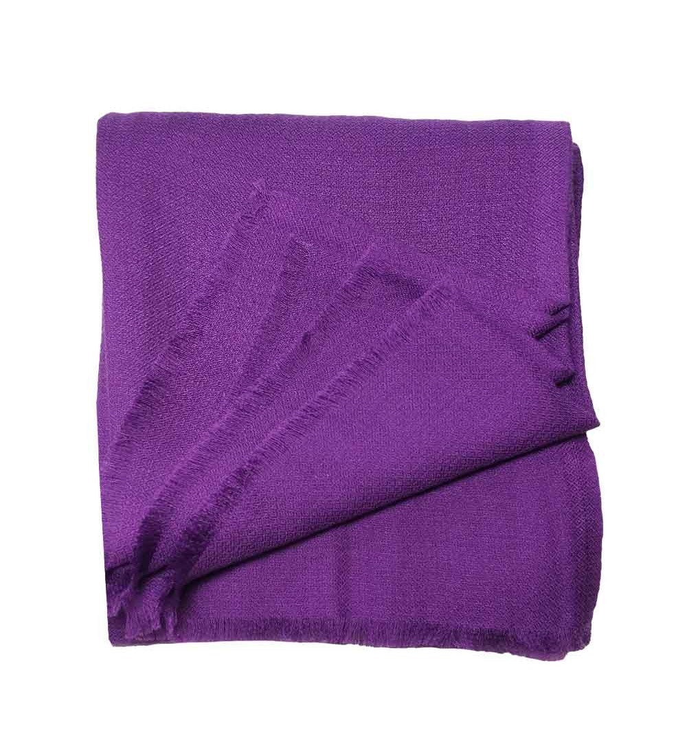 Sciarpa in Cashmere – PURPLE DIAMOND