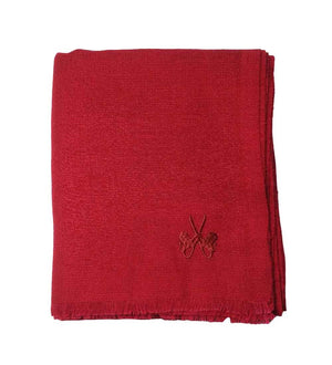 Sciarpa in Cashmere – PURE RED DIAMOND