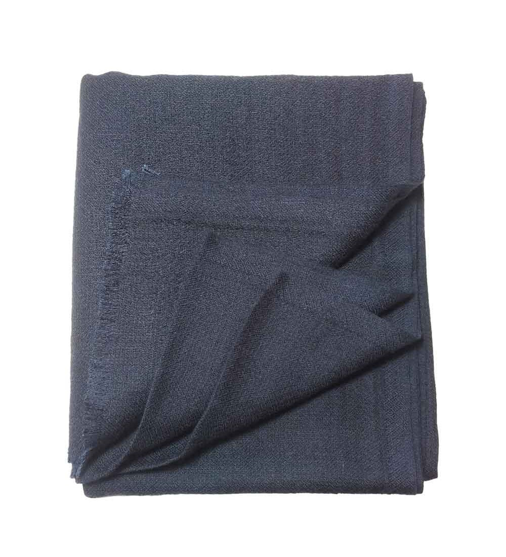 Sciarpa in Cashmere – PRUSSIAN BLUE DIAMOND